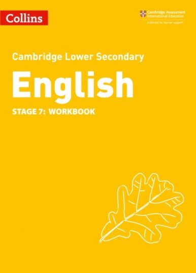 Lower Secondary English Workbook: Stage 7 Av Richard Patterson, Alison Ramage, Lucy Toop Lower Secondary English Workbook: Stage 7 Av Richard Patterson, Alison Ramage, Lucy Toop