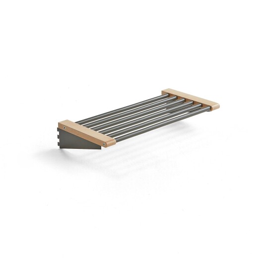 Aj ProdukterSkohylle JEPPE 600 mm alu/bjørk