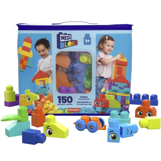 MEGA Bloks Bigger Building Bag 150 Pcs