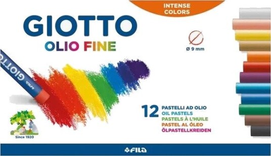 Giotto Olio Fine 9mm 12 pcs
