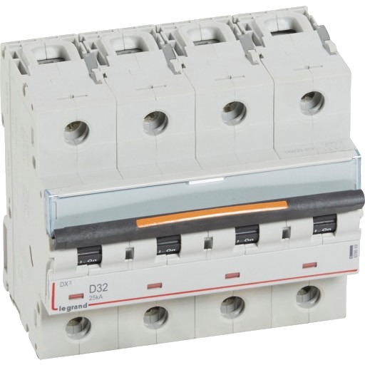 Legrand DX3 MCB automatsikring D32 4P 6M 25kA