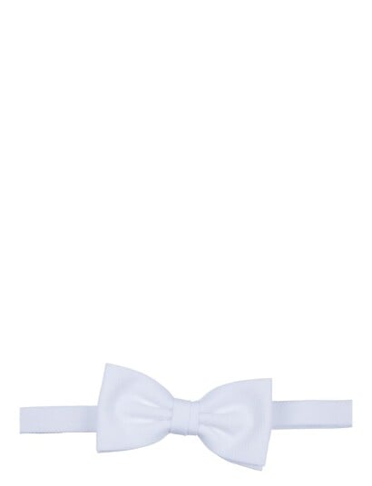 Portia 1924 Pique Bow Tie - White - ONE SIZE Portia 1924 Pique Bow Tie - White - ONE SIZE