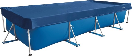 INTEX Bassengdeksel INTEX 450 x 220 cm Rektangulær PVC og PET