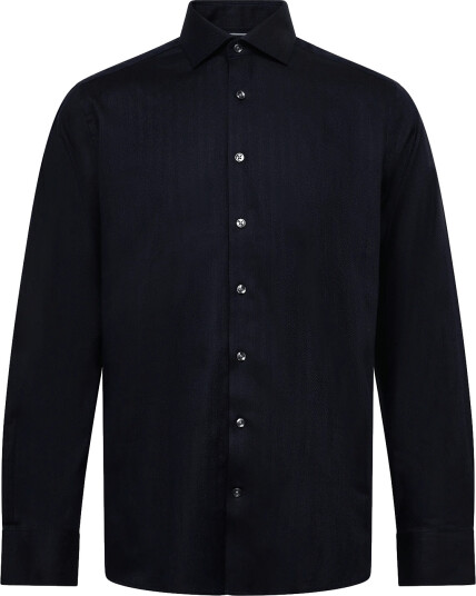 Bruun & Stengade Bs Barrett Modern Fit Shirt Navy 43
