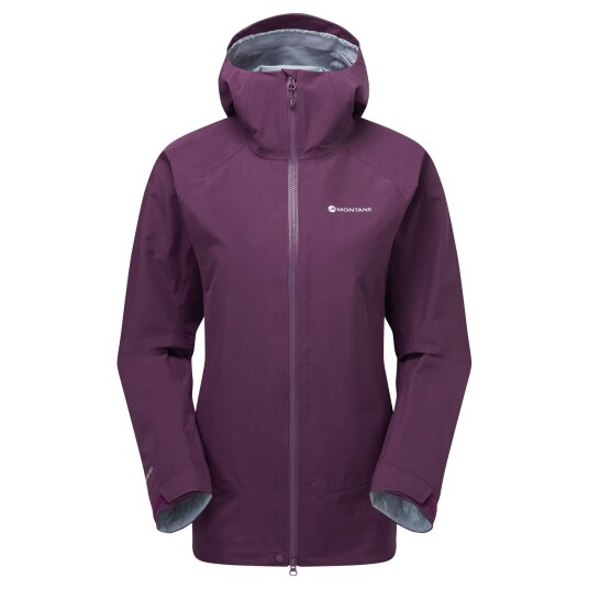 Montane F Phase Jacket skalljakke dame mørkelilla 40(L) Montane F Phase Jacket skalljakke dame mørkelilla 40(L)