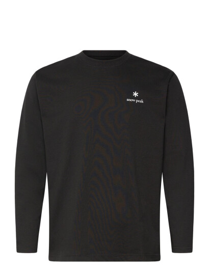 SNOW PEAK Nsd Logo L/S T-Shirt - Black - XXL