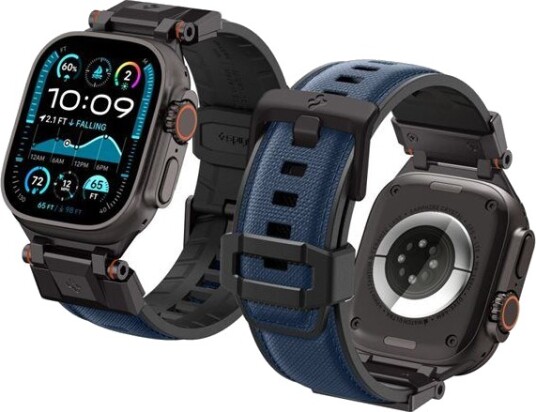 Spigen DuraPro Armor Reim til Apple Watch 49/46/45/44mm Marineblå Spigen DuraPro Armor Reim til Apple Watch 49/46/45/44mm Marineblå