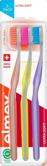 Elmex Tannbørster 3-pk. Ultra myk