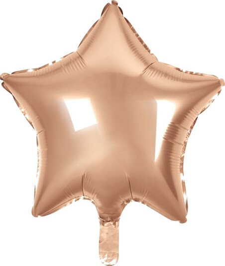 Globos Folieballong Stjerne Rosegull, 46 cm 8991