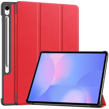 Samsung Galaxy Tab S10 FE+ Tri Fold Series Smart Folio etui Rød