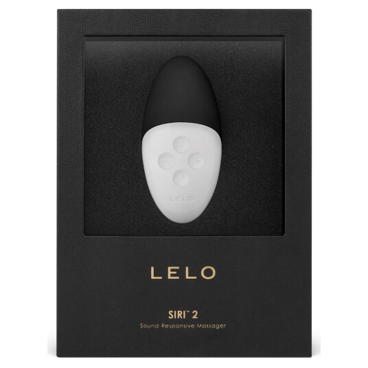 Lelo Siri 2 Musikkvibrator - Svart - Svart Lelo Siri 2 Musikkvibrator - Svart - Svart
