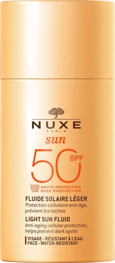 Nuxe Sun High Protection Solkrem SPF 50 - 50 ml Vannavstøtende med Fuktighetsgivende Egenskaper Nuxe Sun High Protection Solkrem SPF 50 - 50 ml Vannavstøtende med Fuktighetsgivende Egenskaper