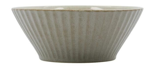 House Doctor Pleat bolle 15 cm grå/brun House Doctor Pleat bolle 15 cm grå/brun