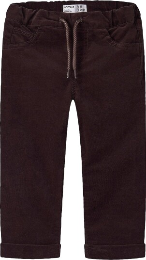 Name It NmmBen Regular Cord Bukser Rød 116