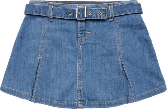 Levi"s Vs Woven Skirt/Scooter Blue 158