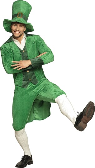 Boland Party Partners St Patricks Day Grønt Kostyme Medium 44924