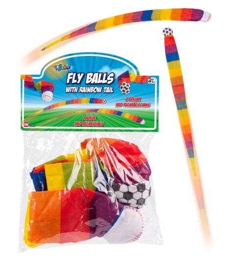 4-Kids Flyball m/2 baller med hale