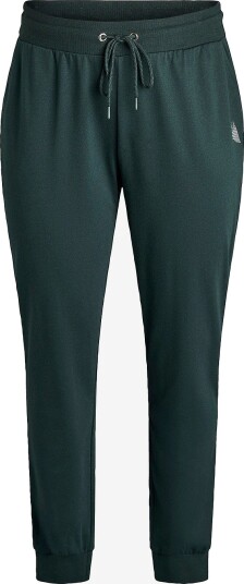 Zizzi Bukser aBasic Loose Pants Grønn