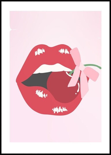 Lips Poster Plakat / 70x100cm