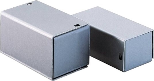 Teko 2/B.1 57 × 72 × 44 mm Aluminium Sølv