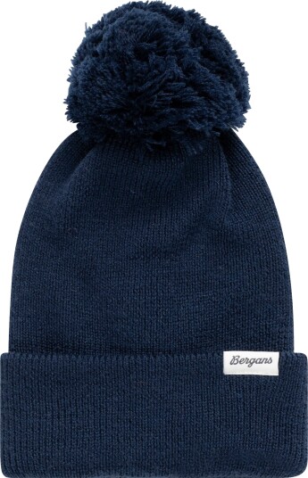 Bergans Of Norway Bergans Junior's Storetind Wool Pom Beanie Navy Blue 54 Bergans Of Norway Bergans Junior's Storetind Wool Pom Beanie Navy Blue 54