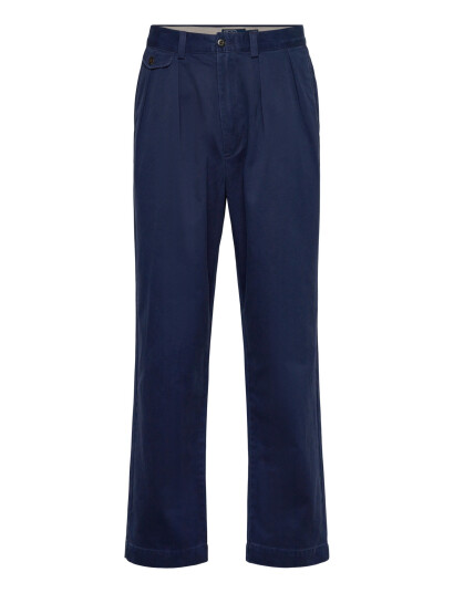 Polo Ralph Lauren Whitman Relaxed Fit Pleated Chino Pant Navy 34 x 32