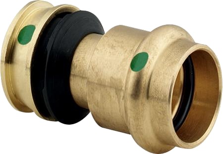 Viega Raxofix Overgang 16 x 15 mm med SC-Contur i Rødgods