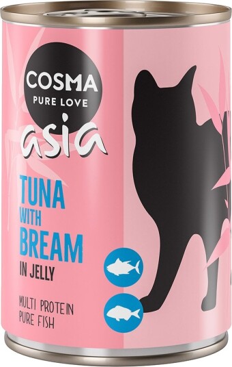 Cosma Asia I Gelé Tunfisk & Brasme 6 X 400 G