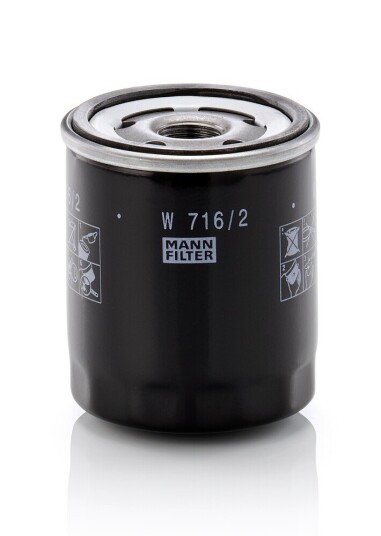 Oljefilter MANN FILTER W 716/2 Oljefilter MANN FILTER W 716/2