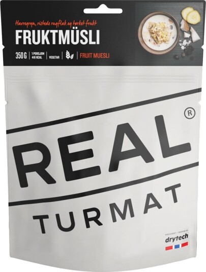 Real Turmat Frukt Musli White/gray One size Real Turmat Frukt Musli White/gray One size