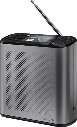 Sharp DR-P530 Bærbar DAB+ Radio Stormgrå Sharp DR-P530 Bærbar DAB+ Radio Stormgrå