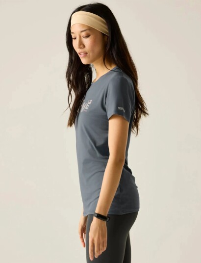 Regatta Womens Fingal Stretch T Shirt Grey XS Regatta Womens Fingal Stretch T Shirt Grey XS