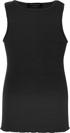 Rosemunde Singlet Silke/Bomull Svart Rosemunde 6 år 116 Singlet
