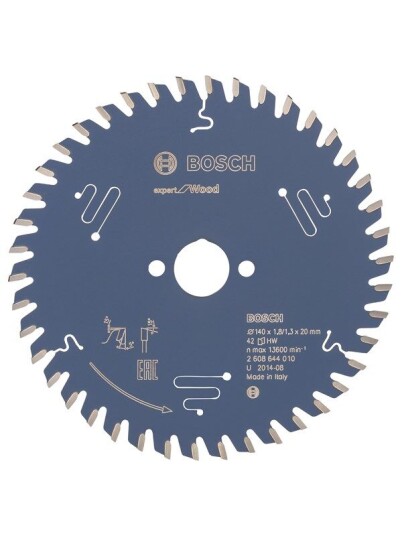 Bosch Sirkelsagblad Expert for Wood 140 x 20 x 1,8 mm, 42