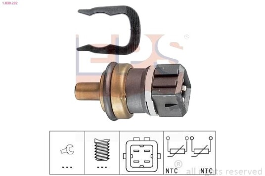 Sensor, motortemperatur EPS 1.830.232