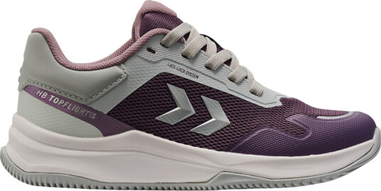Hummel Innesko   Topplys Pro LC Jr   Black Plum   Hummel   39   Innesko Grå Lilla Sølv