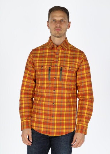Swedemount Nordkap Trekking Shirt Yellow Check 3xl Langarmede Skjorter Swedemount Nordkap Trekking Shirt Yellow Check 3xl Langarmede Skjorter