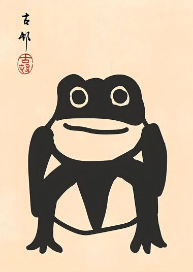 Namly Design Plakat Frosk Kunst POSTERTGEBD8