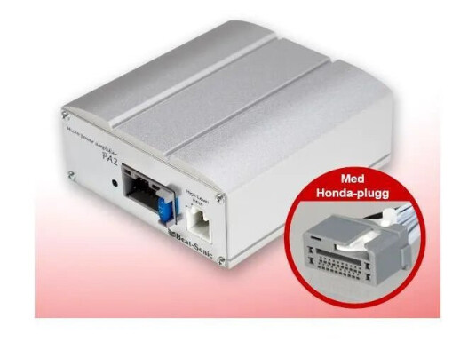 BeatSonic Kompakt Plug & Play forsterker - Honda 2009 --> u/aktivt høytt.