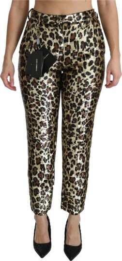 Dolce & Gabbana Dame Bukser Gul XL,