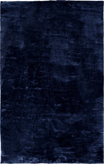 Ryetepper Aranga Super Soft Fur mørke blå Størrelse: 240 x 340 cm