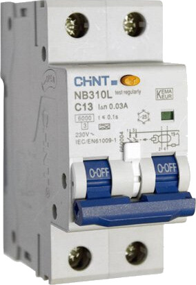 Chint JORDFEILAUTOMAT 2P 32A C-KAR 2 MODUL 30 mA CV052245 - 1616625