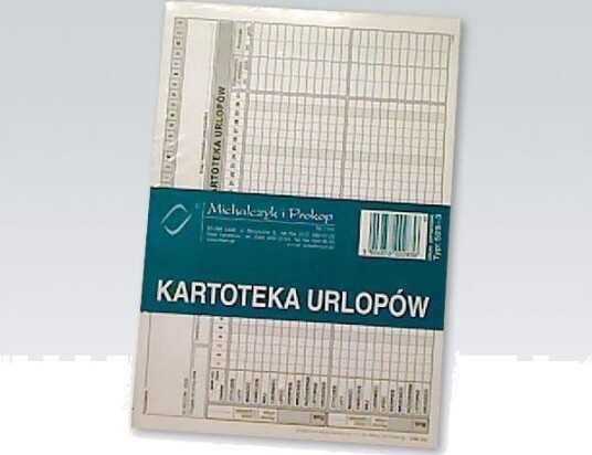Michalczyk & Prokop Kartoteka Urlpowa A5 525 3