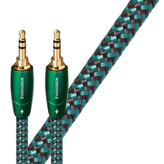 AudioQuest Evergreen Minijack kabel  Grønn