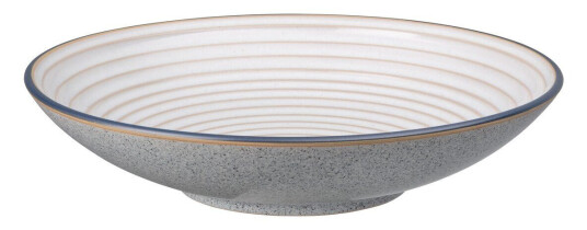 Denby Studio Grey riflet skål 31 cm Granite
