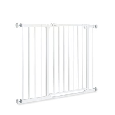 hauck Sikkerhetsgrind Clear Step Set 2 + 21 cm White