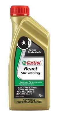 Bremsevæske CASTROL SRF REACT RACING BRAKE 1L Bremsevæske CASTROL SRF REACT RACING BRAKE 1L