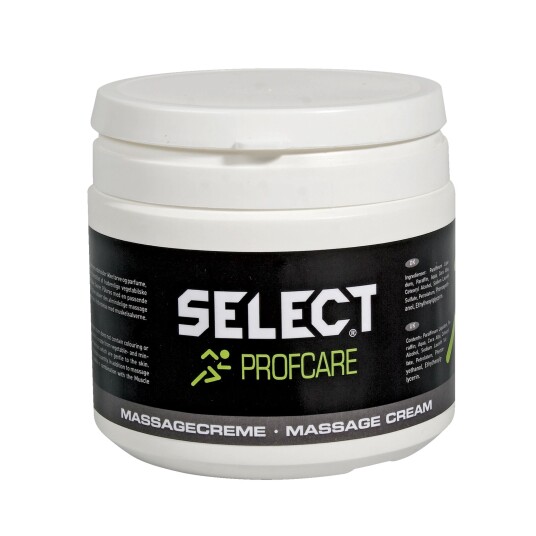 Select Massage cream 500 ml, Massasjekrem 500 ml hvit Select Massage cream 500 ml, Massasjekrem 500 ml hvit
