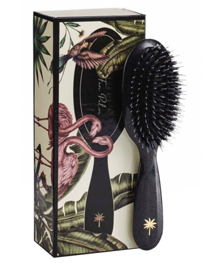 Palm Fan Palm Hair Brush Small Stardust