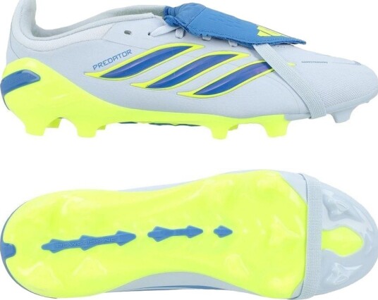 adidas Predator Elite Fold over Tongue Fg Ice Cold Precision   Crystal Sky/ray Blue/gul Barn   Gress (Fg) størrelse 33